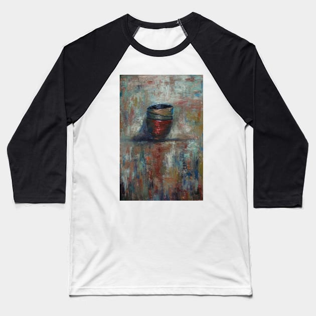 Three Bowls Baseball T-Shirt by mvanzant